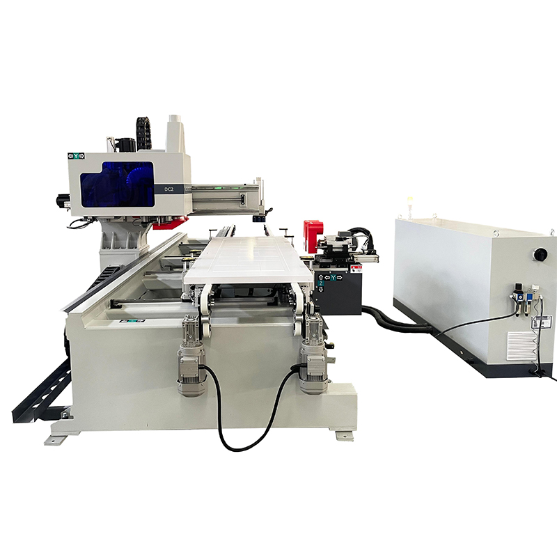 Cnc door lock/slot hinge machine